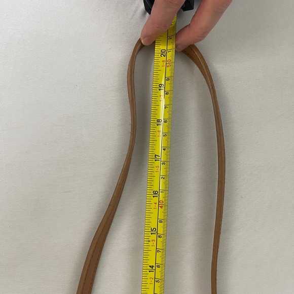 Vintage Fossil Straw Crossbody Bag Purse Floral Embroidered Tan‎ Leather Strap - Picture 13 of 13